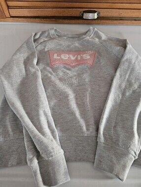 Pink Logo Levi's Classic Crewneck
